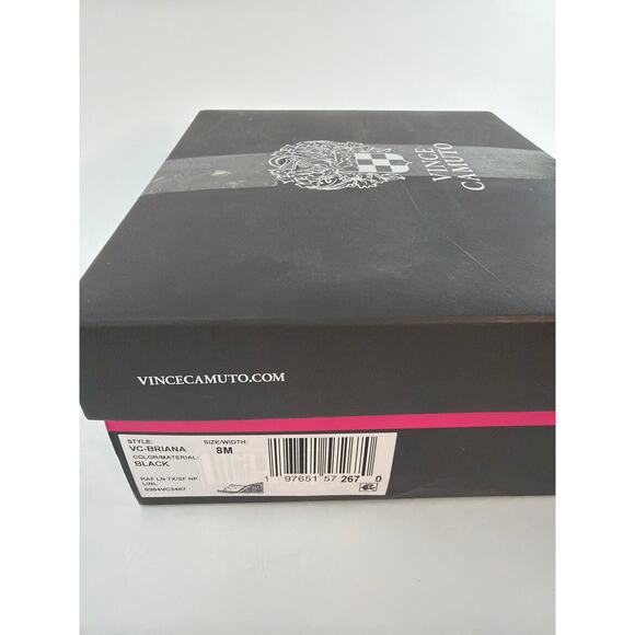 Vince Camuto Women's Black Briana Platform Wedge Sandals Size 8M - Picture 3 of 14